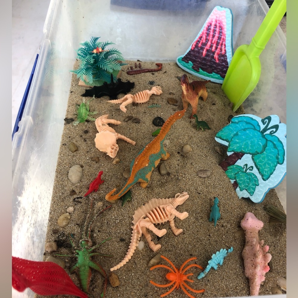 Interactive Dinosaur  Land Sensory Play Kit